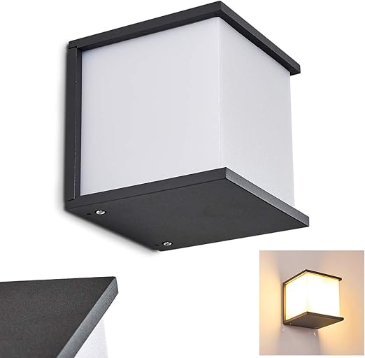 aplique exterior ebba de aluminio