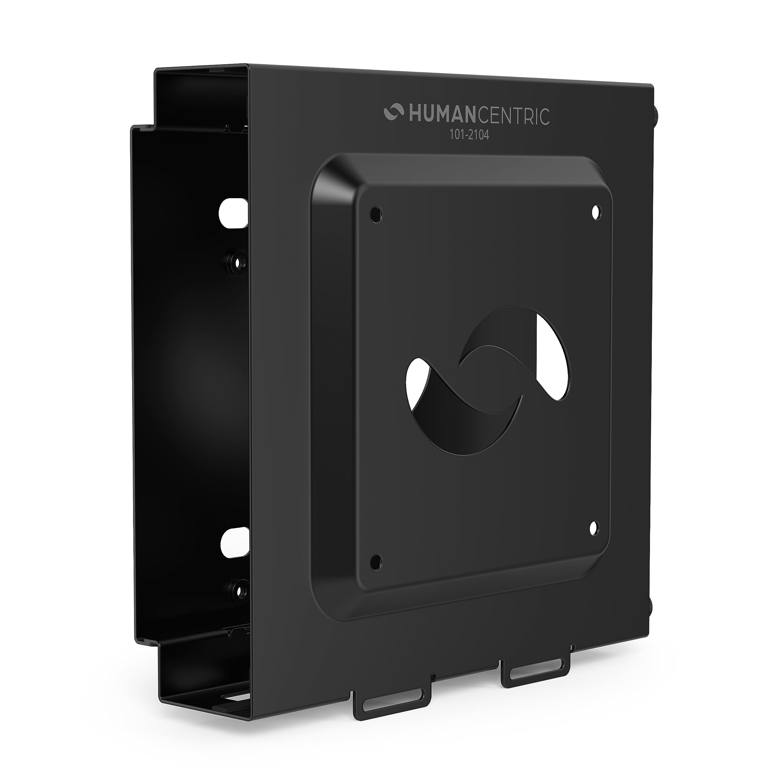HumanCentric VESA Mount Compatible with Lenovo Thinkcentre Tiny M90q Gen 2, M80q Gen3, M90q Gen3, M70q Gen 2, Thinkstation P3 Tiny, M60e, M75q Gen2, M70q, Mount Behind Monitor