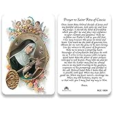 San Francis Imports St. Rita of Cascia Wallet Size Prayer Card-RCC-013