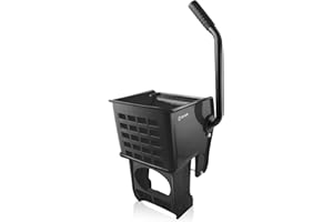 Dryser Side Press Wringer Replacement for Commercial Mop Bucket, 26 and 33 qt - Black