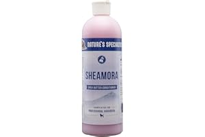 Nature's Specialties Sheamora Shea Butter & Argan Oil Conditioner for Dogs Cats, Secure Biodegradeable, 16oz