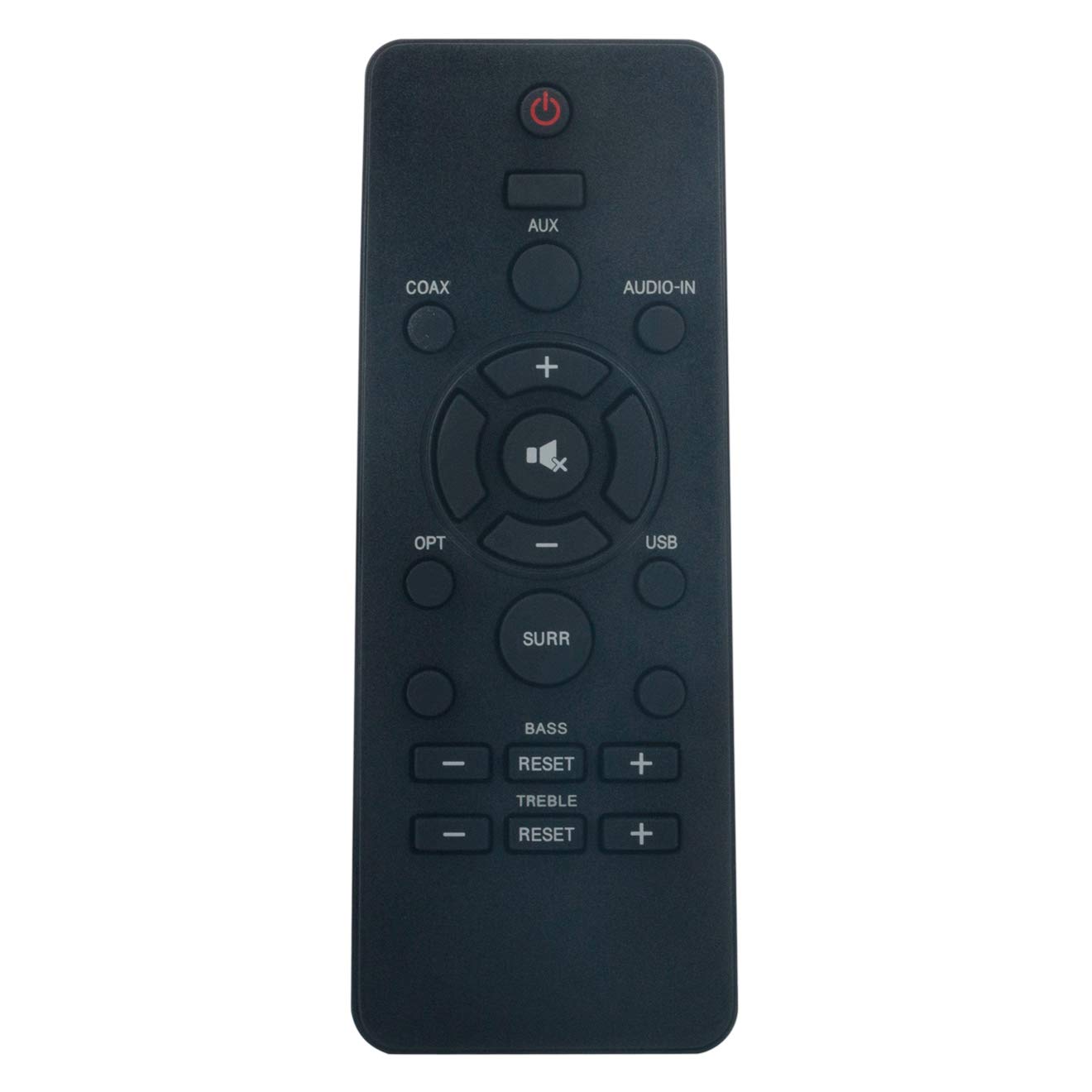 Photo 1 of 996510059695 Replace Soundbar Remote Control fit for Philips Sound Bar Speaker HTL2151 HTL2101 HTL2101/F7 HTL2151/F7 HTL2101A/F7 HTL2151F7 HTL2101F7 HTL2101AF7 Subwoofer Home Theater System