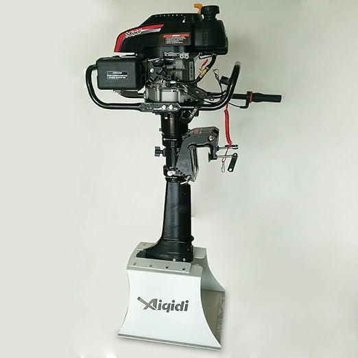 Motor de bote de 4 tiempos 6PS profesional motor fueraborda motor de