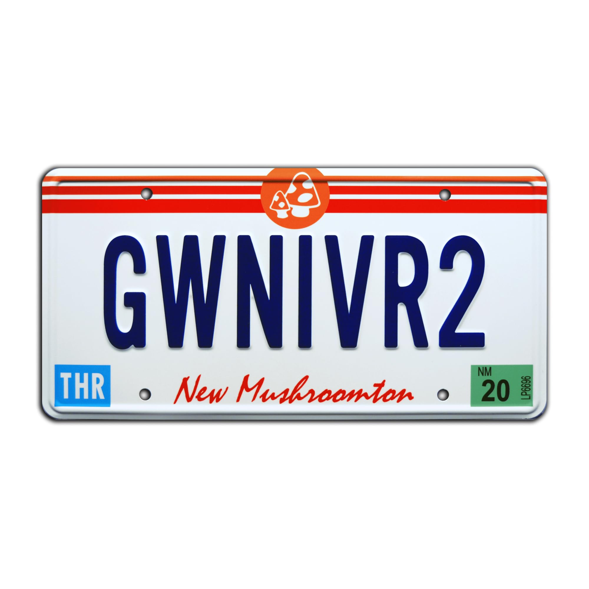 Onward | GWNIVR2 | Metal Stamped License Plate