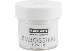 Hero Arts PW118 Embossing Powder, White Satin Pearl