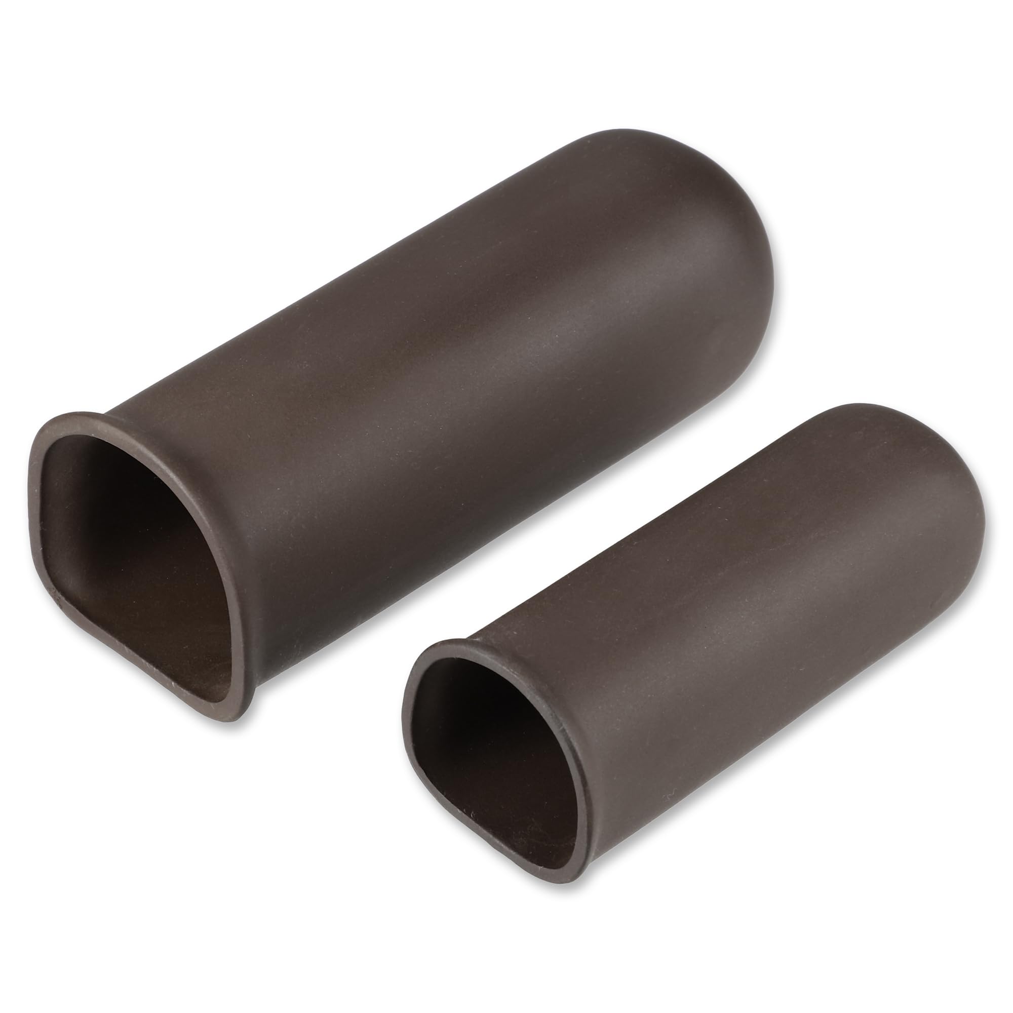 CAPASTEC Aquarium Ceramic Cave, Betta & Shrimp Hideaway Rock, Brown, 2-Pack