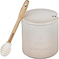 Le Creuset Stoneware Honey Pot, 14 oz., Meringue
