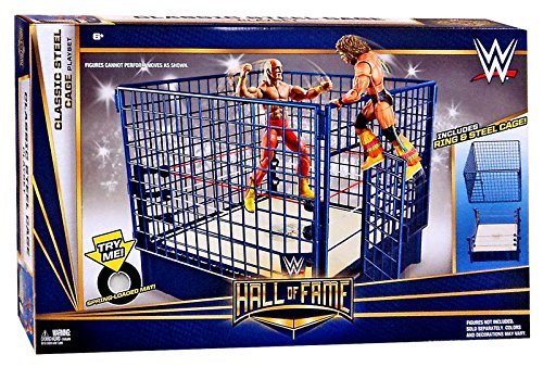 WWE Wrestling Superstar Rings Classic Steel Cage Playset