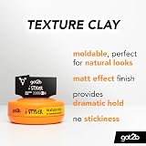 Got2B iStyler Texture Clay 75ml Pack of 3 Silicone Free Vegan 85% Naturals view 2