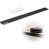 LIEKUMM 3/8" Rubber Threshold Ramp for Doorways, 3300 lbs Wheelchair Ramp | Heavy-Duty Rubber Construction, Non-Slip Surface, Cuttable Design, Indoor &amp; Outdoor Use, Wide Transition Access