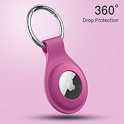 JETech Silicone Case for AirTag 2021 with