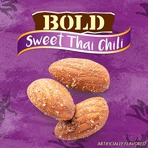 Blue Diamond Almonds, Bold Sweet Chili Thai Flavored Snack Nuts, Single