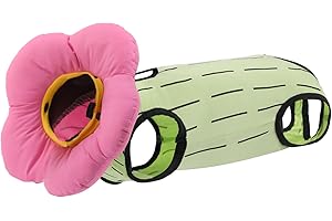 EMUST Cat Recovery Suit and Cone Collar - Cute Surgical Suit for Abdominal Wounds or Skin Diseases, Adjustable Flower Neck Collar Soft for Cats 4-8lb (Green, M)