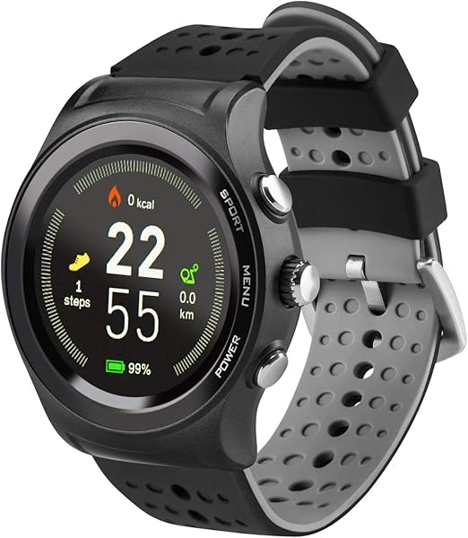 gps watch with heart rate monitor