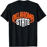 Oklahoma State Tee and USA Retro Vintage for American Design T-Shirt