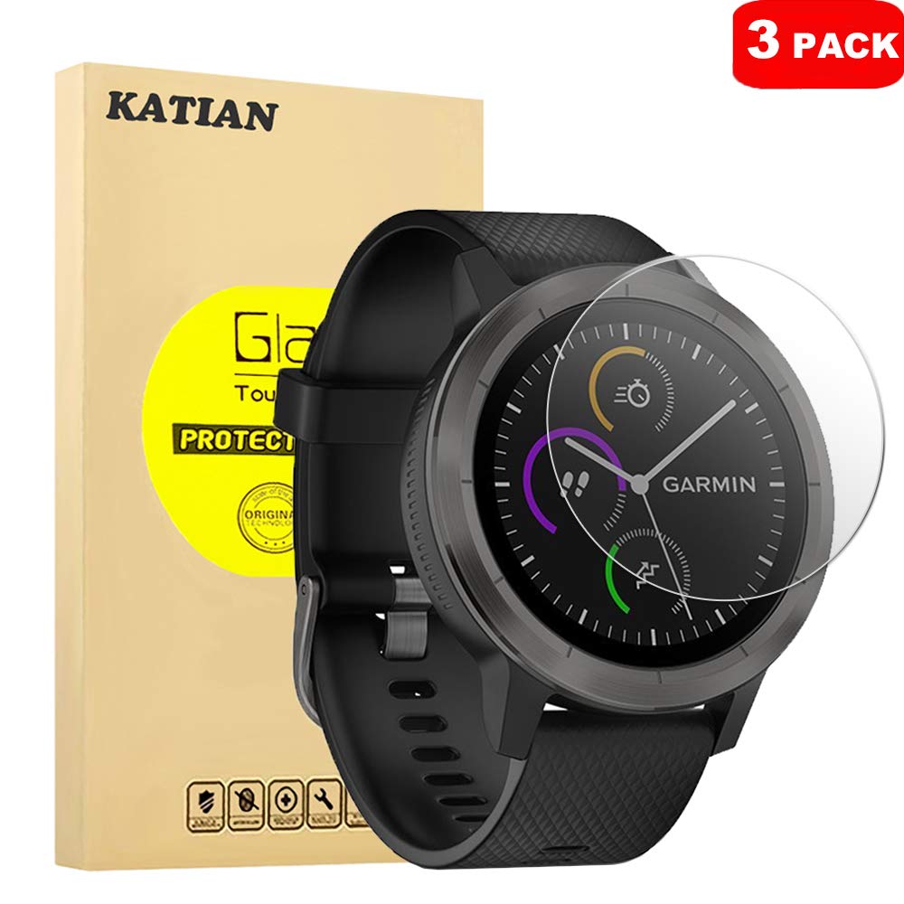 3D Suave de Fibra de Vidrio de la Película Protectora de la Cubierta Para  Garmin vivoactive 3 Música Protector de Pantalla Caso de vivoactive 3  Música de Reloj Inteligente descuento / Dispositivos