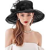Century Star Kentucky-Derby hat Fascinator Hats for Women 2026 Floral Tea Party Bridal Church Wedding Headwear