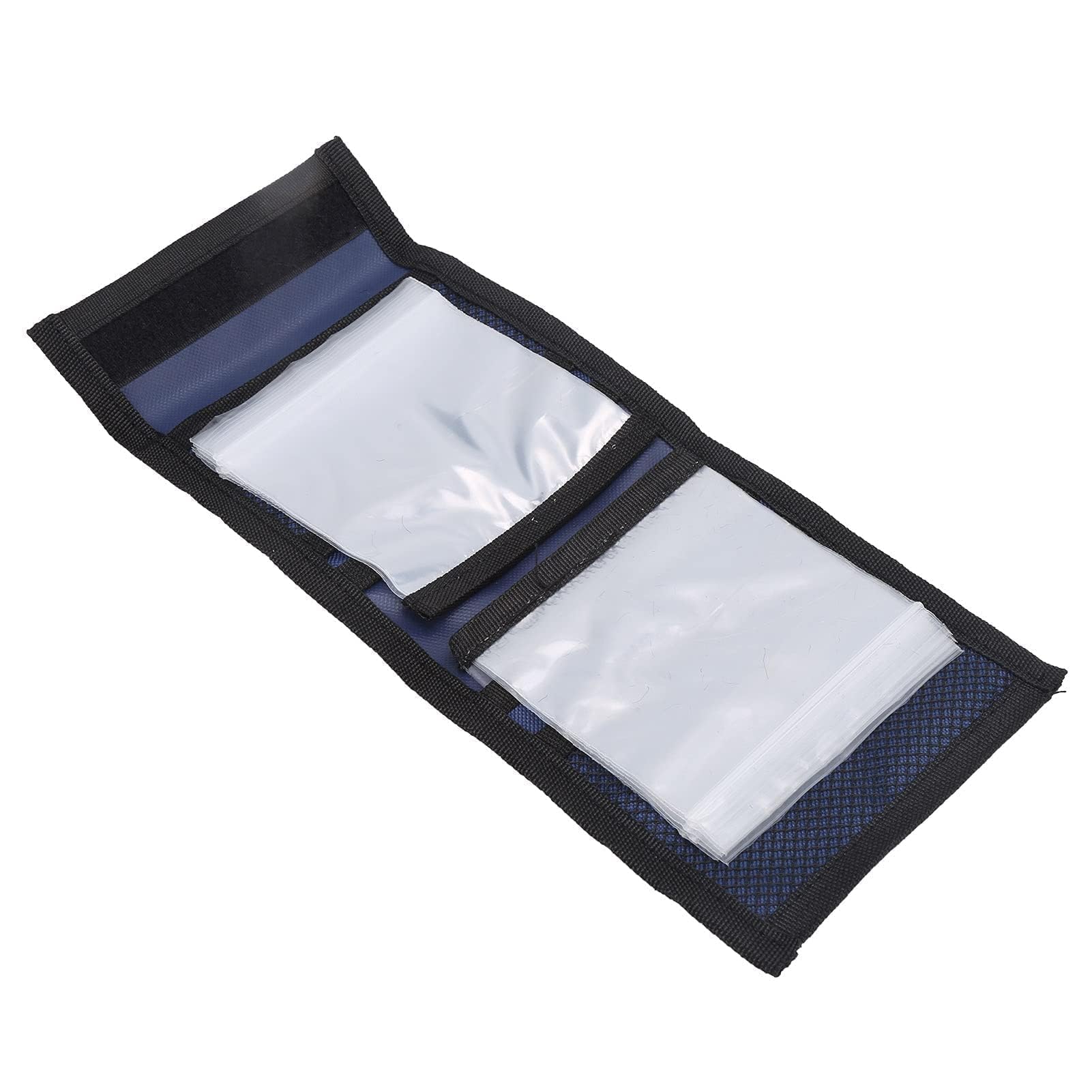 VBESTLIFE Fishing Line Bag with 10 Pockets, Fly Fishing Leader Wallet Case for Tippet Storage and Accessories