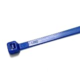 On1shelf Cable Ties 450mm x 4.8mm 200 Blue Nylon Zip Ties view 3