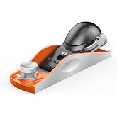 JORGENSEN NO.60-1/2 6-1/4" Wood Planer, Hand Planer for Woodworking | Low Angle Block Plane, Small Hand Plane for Trimming, Wood Planing, Craft - Professional Ductile Iron Body, Adjustable Mouth