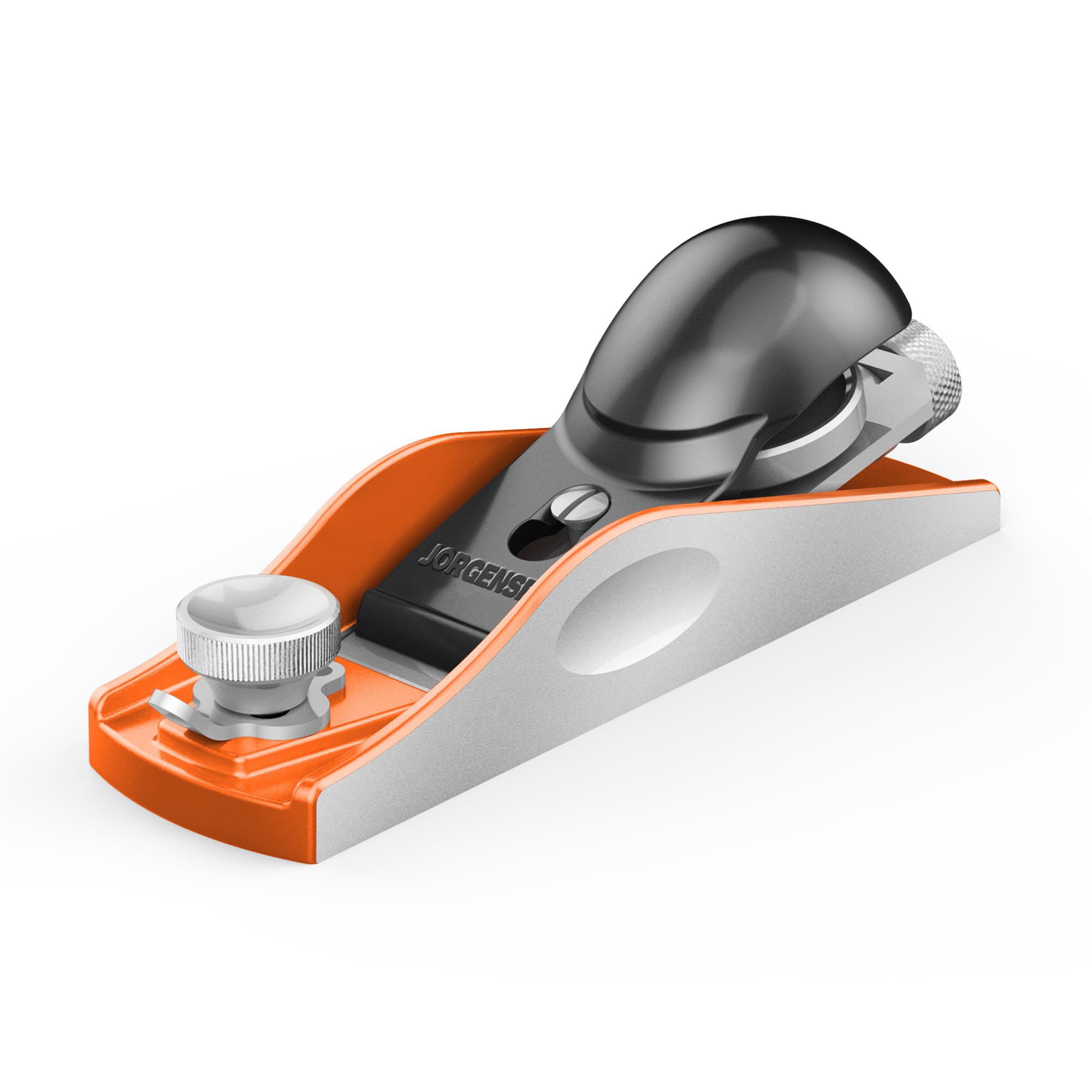 Photo 1 of JORGENSEN NO.60-1/2 6-1/4" Wood Planer, Mini Hand Planer for Woodworking, Low Angle Block Plane, Small Hand Plane for Trimming, Wood Planing, Craft - Professional Ductile Iron Body, Adjustable Mouth