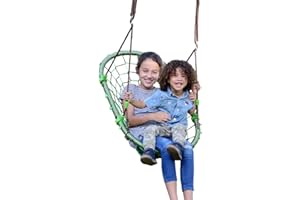 Swurfer Tree Swing – Swing Chair, Outdoor Swings for Kids, Tree Swings for Kids and Adults Outdoor, Weather Resistant, Heavy Duty Metal Frame Multi-Position, Ages 4 and Up, Holds up to 200lbs