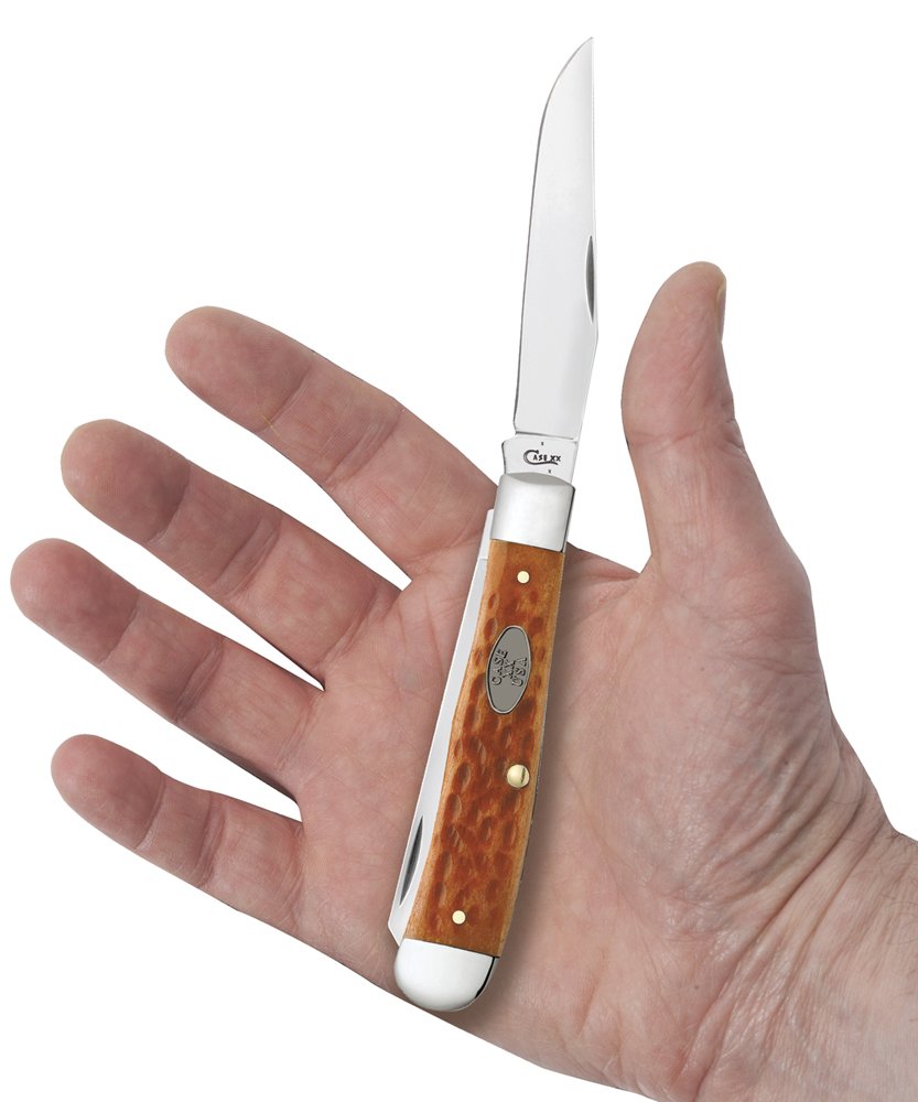 Case Whiskey Bone CV Trapper Pocket Knife 21205230009 eBay