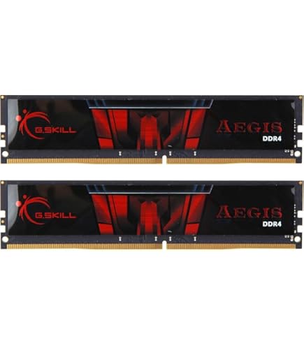 G.SKILL AEGIS Series DDR4 RAM (XMP) 32GB (2x16GB) 3000MT/s CL16-18