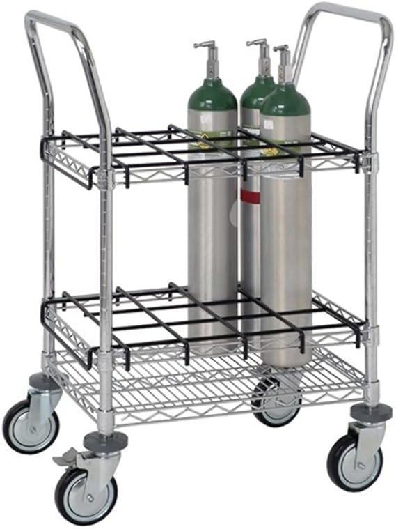 Quantum Mobile Utility Cart 18"W x 24"L x 371/2"H Home