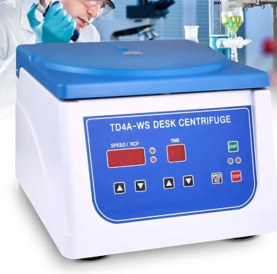 InLoveArts Desktop Centrifuge 500-4000 RPM 12x15ml Tube PRP Digital Display