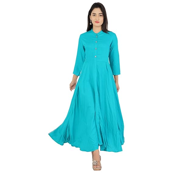 Women's Rayon Anarkali Kurta