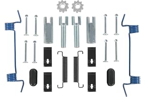 JDMSPEED HW7311 Rear Parking Brake Hardware Kit Compatible with Chevrolet Avalanche Express Silverado Suburban Dodge Ram 1500
