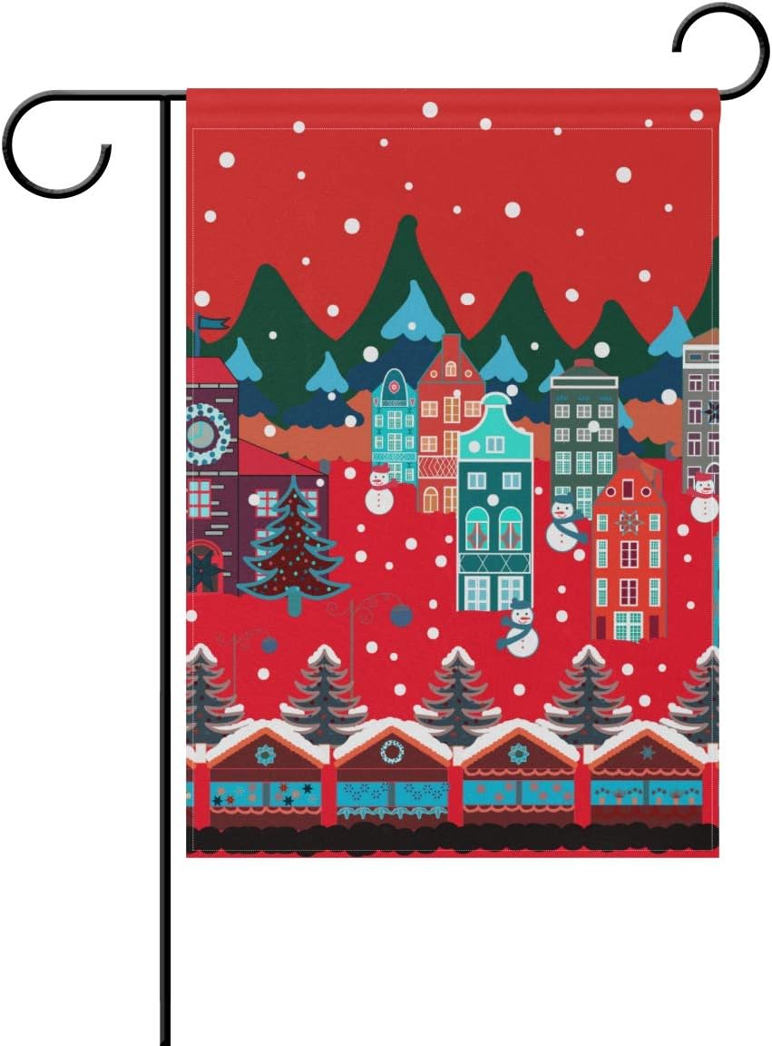 Amazon Com U Life Christmas New Year Winter Cute Snowflakes