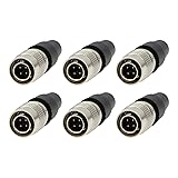 Alvins Hirose 4-Pin Connector HR10A-7P-4P Male Plug
