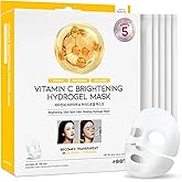 #OOTD Vitamin C Collagen Glutathione Hydrating & Firming Hydrogel Sheet Mask - Radiant Glow Gel Mask and Dull Skin (5pcs)