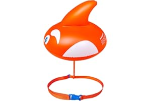 OLNIEZZL Swim Buoy for Open Water,Pool Buoy Swim Training Snorkel Float,Swimming Belt Floatation Devices for Adults Swimming Bubble Safety Float with Adjustable Waist Belt