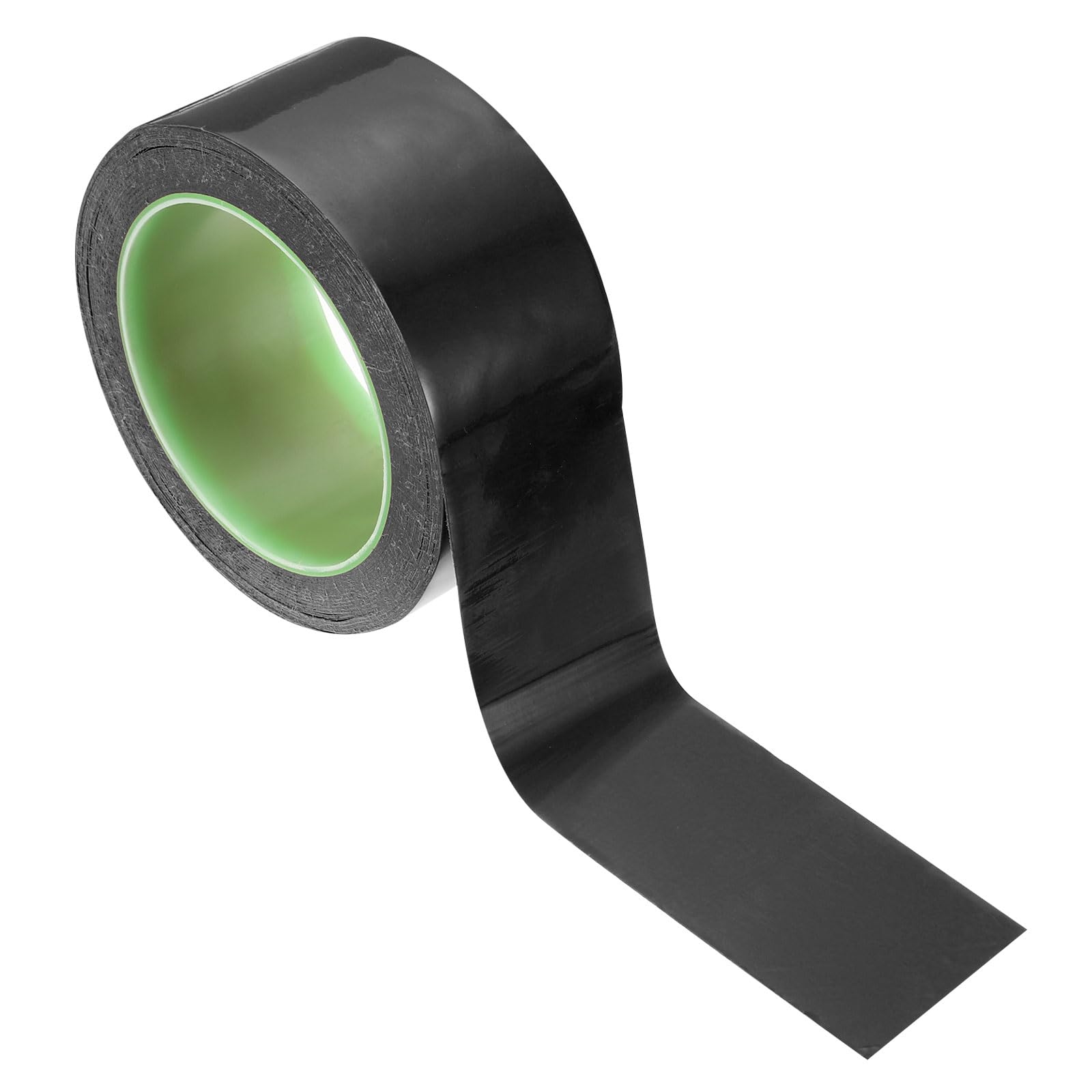 PATIKIL Safety Caution Tape 33m x 48mm, Safety Warning Stripe Tape Floor Tape for Marking Floor Walls Stair, Black