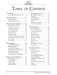 Call of Cthulhu: Horror on the Orient Express