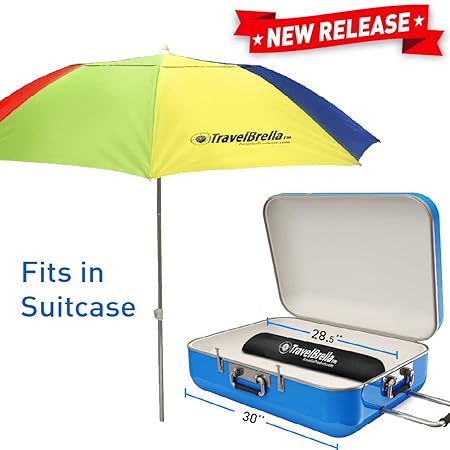 EasyGoProducts EasyGo Travel Beach Umbrella