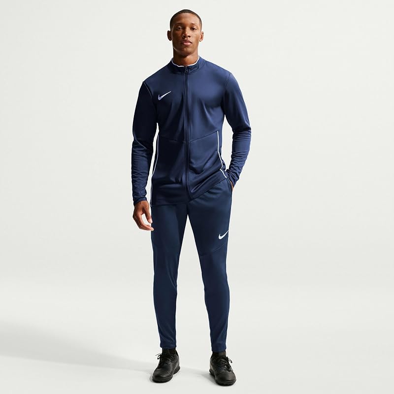Dri-Fit Park Pantalon De Foot pour Homme, Midnight Navy/White/White, HM7171-410, M