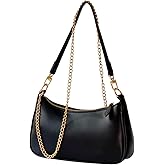Shoulder Bag for Women, Small Black Purse Handbag, Little Cute PU Leather Mini Purse Hand Bag