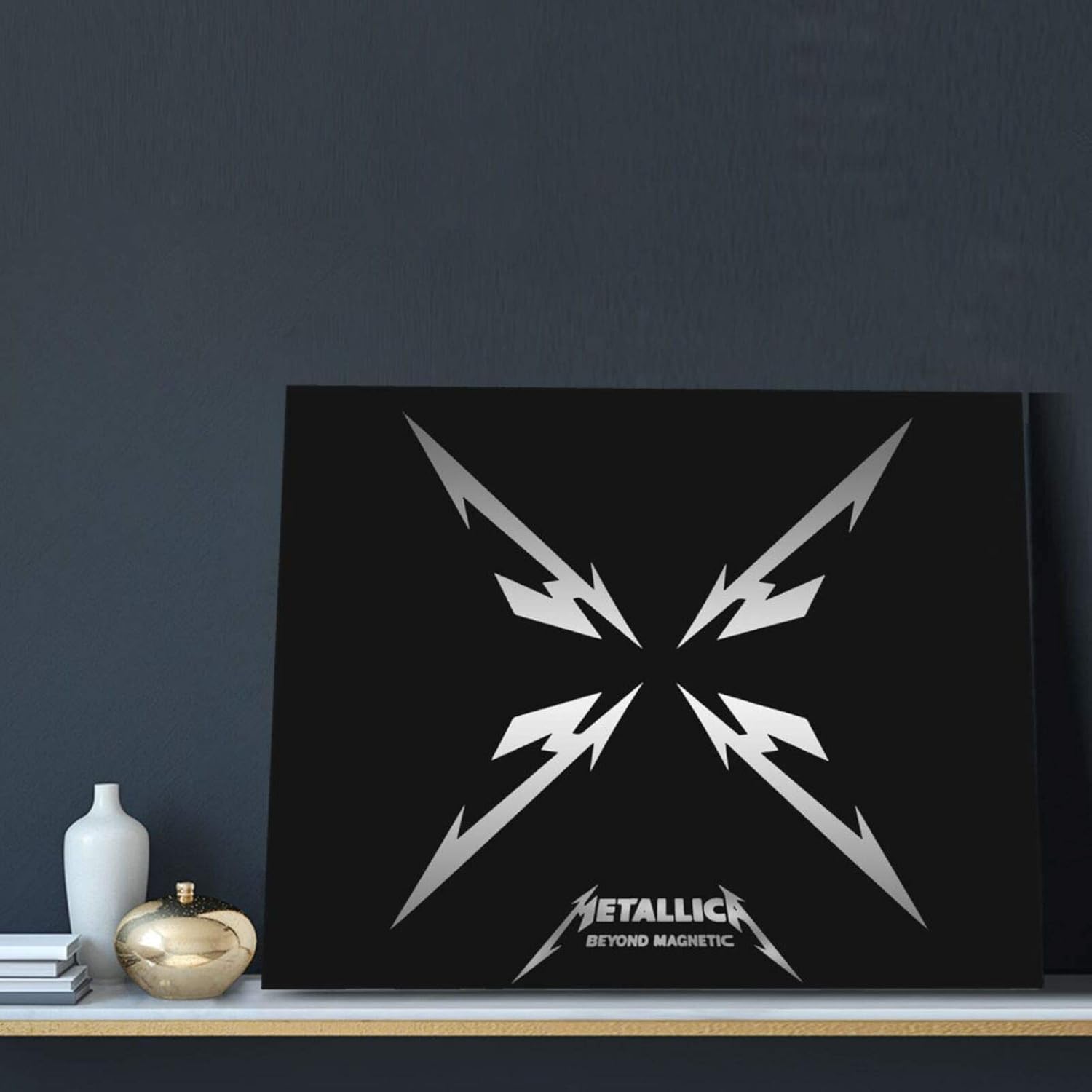 Amazon Co Jp Metallica メタリカ アートパネル インテリアアート 取り付け簡単 おしゃれ ポスター 装飾絵 壁紙ポスター 飾り絵 リビングルーム 会議室 お店 ベッドルーム ポスターカーテン 室内装飾 新居祝い プレゼント 多機能 イベント 40 50cm Generic