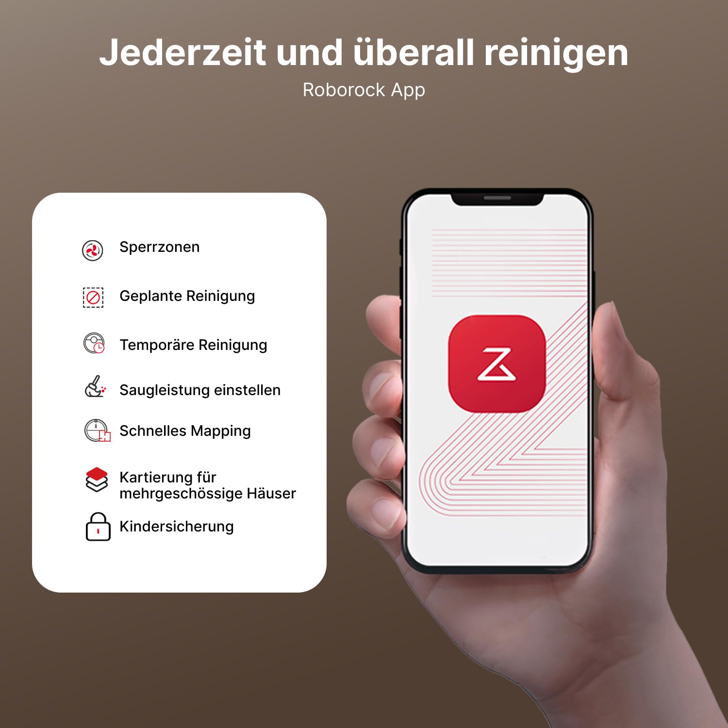 roborock Q10 X5+ Saugroboter mit Wischfunktion, Auto-Entleerungsstation für 7 Wochen,10000 Pa Saugkraft, Dual Anti-Tangle System, intelligente Hindernisvermeidung, PreciSense-LiDAR Navigation, Weiß 9