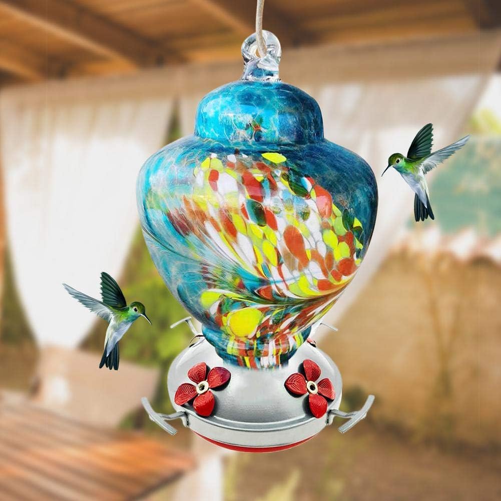 Aves Dreameryoly Comedero Para Pajaros Pintados Colibri Bebedero Jardin Estacion De Comederos Para Pajaros Salvajes Jardin Hyacinthaneke Com