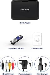 DBPOWER 12.5 Inch Portable DVD Player 10.5 Inch Swivel Screen USB SD AVI RMVB view 9