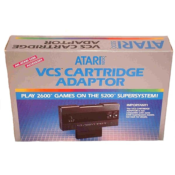 Atari 5200 VCS Adapter CX55 (Play 2600 on 5200)