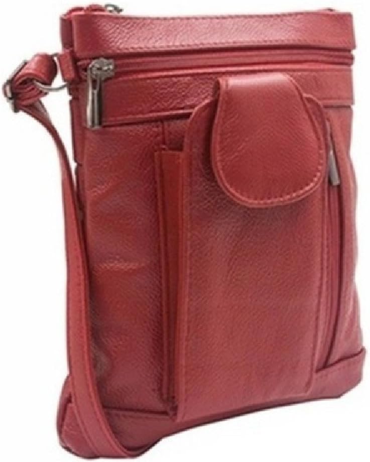 KredizLeather Crossbody Bags for Women Trendy-Multi Pockets Side Bags for Women -Super Soft Shoulder Bag for Women Crossbody