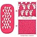 Bememo 4 Pairs Moisturizing Gel Socks Soft Spa Gel Socks for Repairing and Softening Dry Cracked Feet Skins (Pink, Rose Red, Blue and Purple)