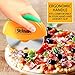 Pizza Cutter Wheel Slicer - Premium Stainless Steel Sharp Blade - Includes Protective Blade Guard Cover - Durable Professional Ergonomic Design Round Multipurpose Easy To Clean