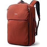 Bellroy Lite Travel Pack 30L (carry-on backpack, travel pack with laptop pocket, interior packing cells and tuck-away straps) - Clay